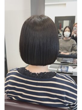 ノーム バイ アウラ(norm. by aura) ミニボブ　髪質改善ストレート　酸性ストレート