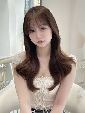 ラルム 新宿(LARME SHINJUKU) ゆるふわ巻き/ブラウン/レイヤー