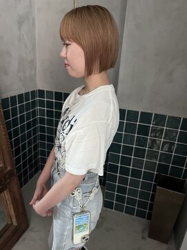 シキ(SHIKI) minibob × beige