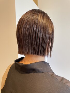 ヘアーエスクールステラ(hair S.COEUR stella) ヘイリーボブ/切りっぱなしボブ/大阪枚方美容室