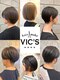 ヴィックス クリスタル(VIC’S crystal)の写真/【川口駅1分】骨格や髪質に合わせた美しいフォルムのショートを実現♪まとまりのある扱いやすいスタイルに