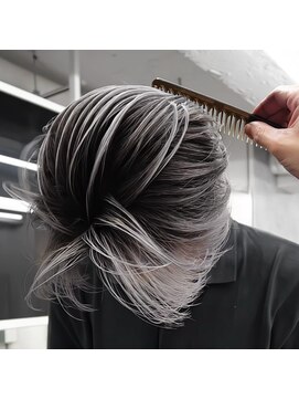 オメガ 渋谷(OMG) ホワイトシルバーバレイヤージュ