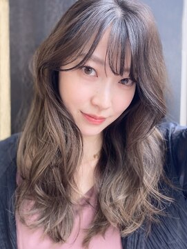 エムフロムソレイユミュー(M from soleil mju) セミロング×ベージュ