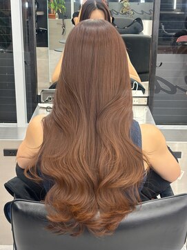 アルドーレフィエロ シンサイバシ(Ardore fiero shinsaibashi) レイヤーカット☆ブリーチなしベージュ【小山田繭】20代30代40代