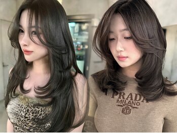 ガラ(GALA)の写真/伸ばしかけの髪も上品なレイヤースタイルに♪髪質やクセを見極めたカットで扱いやすさが格段にUP◎渋谷