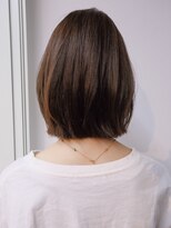 ガーデン 銀座(GARDEN)&nbsp;ボブ チョコレートブラウン 前髪 顔まわり ココアグレージュ
