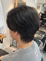 シーフ 千葉(Cyf)&nbsp;フェザーショート/メンズウルフ/センターパート千葉駅保立大翔