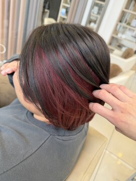 ヴァン カウンシル 津島店(VAN COUNCIL) ボブ/イルミナカラー/インナーカラー/髪質改善オージュア