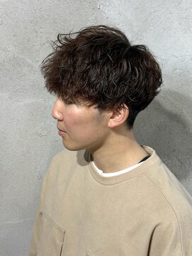 ニアウ 高崎店(Niau) MEN’S HAIR/サーフカール/刈り上げセンターパート/群馬高崎