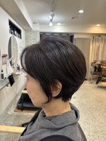 メモリーズ 銀座(Memories)&nbsp;首元すっきり、横顔まで綺麗なショートボブ/加藤