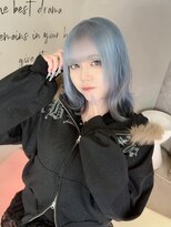 ラニシス ヘアー(Lanisis Hair)&nbsp;透明感アイスブルー★
