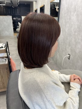 クラン 岡本(Chlan) ツヤ感カラー ピンクベージュ