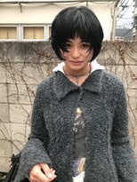 フェンヘアーアイス 中目黒(Fen.hair ici)&nbsp;丸みショートボブ◎小顔×前下がりレイヤー大人可愛い