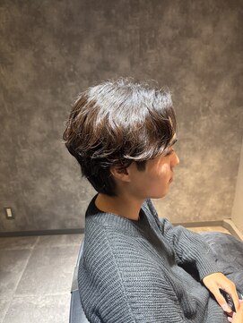 ハイプ 木更津(HYPE) 【カルマパーマ】MEN’S/リバースセンターパート/木更津