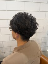 アルゴ 茅ヶ崎(ARUGO)&nbsp;MEN’S HAIR/波巻きツイストスパイラル/リバースセンターパート