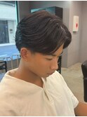 センターパート/フェザーパーマ/スパイラルパーマ/men's