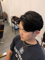 レイリー(LAiLy)&nbsp;アップバングショート×ニュアンスパーマ
