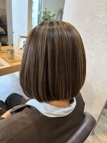 アース コアフュールボーテ 川中島店(EARTH coiffure beaute)&nbsp;白髪ぼかしハイライト1