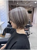 おくむら店長限定コントラスト脱白髪染め