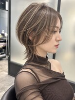 ダブルトーキョー シブヤ(W-TOKYO SHIBUYA)&nbsp;ショートウルフハイライト×ウルフカット20代30代40代