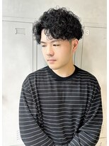 レイ 千葉(Lei)&nbsp;【Leiハシモト】short center part×shadow perm