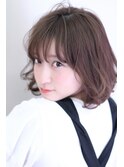 デジタルパーマでとろみ感UPボブ♪藤沢 シルバーアッシュ束感