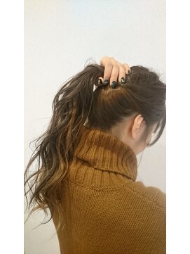 リアム ヘアアンドメイク(liam hair and make) インナーツートーンカラー