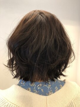 ディーヘアーデザイン(d.HAIR DESIGN) 外ハネ×ベージュカラー×春