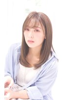 ファイル バイ リトル(file by little)&nbsp;小顔ダブルバングストレート