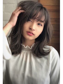 チョビー 銀座(chobii) [桜井]デジタルパーマイルミナカラーグレージュカラー