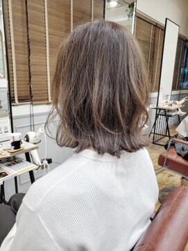 グランシュ 青葉台店(GranCieux) 外はね切りっぱなしゆるふわボブ☆