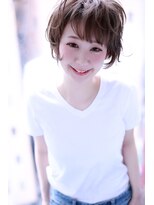 シーラス バイクラウドゼロ(Cirrus by Cloud zero)&nbsp;大人可愛いアッシュカラー小顔ショート【Cirrus by Cloud zero】