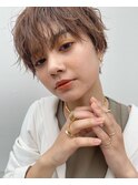 【GIFT】 ハイライトカラー/マッシュショート