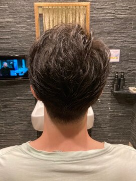 プレミアムバーバー 目黒店(PREMIUM BARBER produce by HIRO GINZA) 前あげすっきりショート