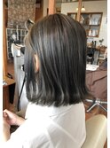 ブルーグラデーションカラー/グレーアッシュ