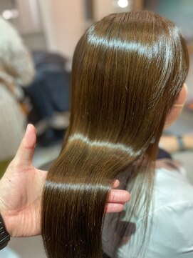 ネウィ 大分中央町店(newi) 髪質改善/酸性ストレート/透明感/ピンクラベンダー/韓国/暗髪