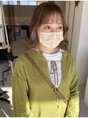 韓国風イヤリングカラー