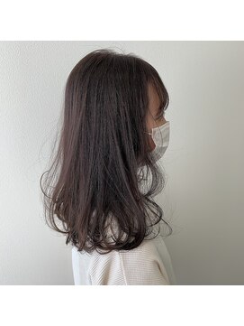 アフロディーテ 枚方店(afrodite) 【afrodite】●ゆるふわミディ×ラベンダーアッシュ●