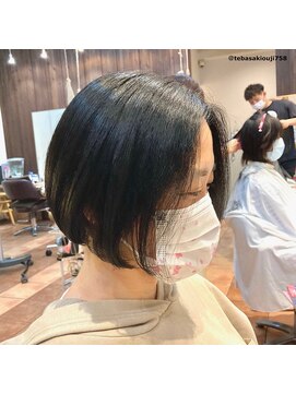 エスヘアー 名古屋 金山(es hair) 再現性の高いミニボブ