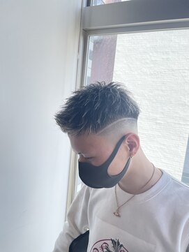 メンズ ラピス 横浜店(Men’sLapis) ホワイトメッシュ×ショート