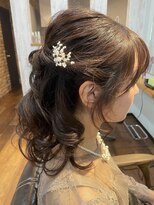 サロンドシャノワール(Salon de Chat noir)&nbsp;ハーフアップ