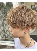 ツイストスパイラルパーマ×マッシュ