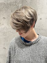 レックスヘアーインターナショナル(ReX HAIR INTERNATIONAL) 【中野　倫大朗】ハンサムショート×ブロンドベージュ