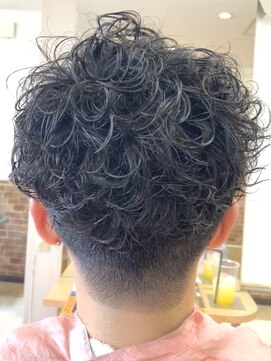 カットハウス はさみの部屋 マッシュレイヤー/刈り上げ/メンズ/無造作パーマ/前髪あり