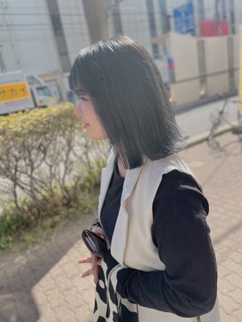 ソーホーニューヨーク 函館店(SOHOnewyork) オリーブグレー　函館美容室/函館/縮毛矯正/前髪縮毛/髪質改善