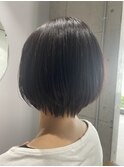 重めショートボブ