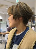 毛流れショート!