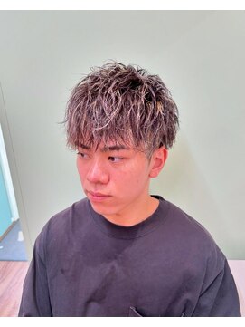 クレアメンズ 横浜能見台(CREA men's) 横浜ツイストスパイラルパーマメンズメッシュパーママッシュヘア