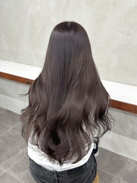 ニコ トウキョウ 渋谷(nico TOKYO) ラベンダーブラウン髪質改善/ダブルカラー/ケアブリーチ/