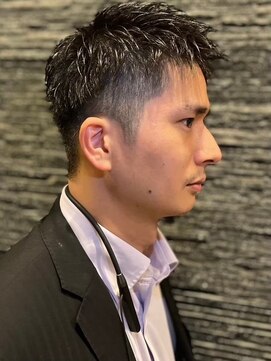 ヒロギンザ 青山店(HIRO GINZA) メンズカット/ニュアンスパーマ/ベリーショート/眉毛/barber